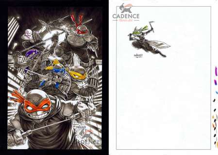 Mateus Santolouco - Teenage Mutant Ninja Turtles (IDW) issue #125 (Cover C)