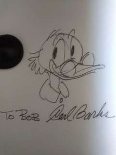 Carl Barks | Donald Duck - Album - with Scrooge McDuck sketch and signed by Carl Barks - Cartonné - (1978) | Catawiki