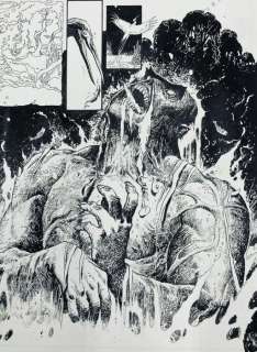 Breccia, Enrique | Breccia, Enrique - Original page - Swamp Thing #1 - Bad seed - (2005) | Catawiki