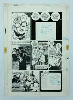Bill Sienkiewicz - | The Shadow #4 - Original art page - Bill Sienkiewicz - (1987) | Catawiki