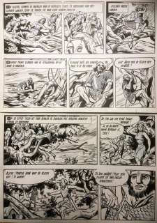 Willy Vandersteen / Frank Sels | Willy Vandersteen / Frank Sels - Originele pagina (p.24) - De Rode Ridder 25 - Het Rijk van Enid - (1969) | Catawiki