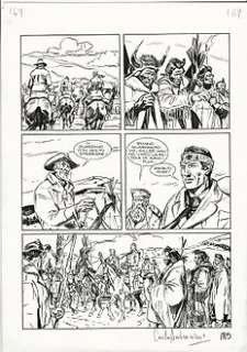 Carlo Ambrosini | Tex Speciale #19 - C. Ambrosini - tavola originale Texone "Il Prezzo della Vendetta" - Exemplaire unique - (2005) | Catawiki