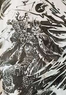 Cyril Pontet | Cyril Pontet - Dessin original - Les Chroniques de la lune noire - (2015) | Catawiki