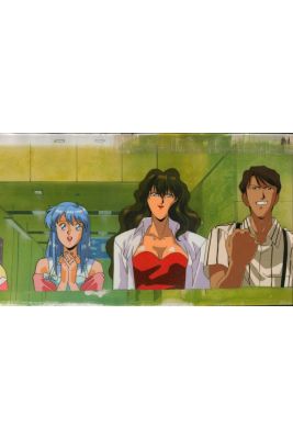 Lot 232 - After Kia Asamiya (born 1963) - Animate Film - 1994 Compiler Horizontal production pan-cel in Indian ink and acrylic,… | Piasa