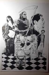 Luca Raimondo | Dylan Dog - L. Raimondo - illustrazione originale "Craven road 7" - Page volante - Exemplaire unique | Catawiki