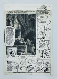 Vã¡Zquez | VÃ¡zquez - Original page - Los cuentos del tÃ­o VÃ¡zquez - (1988) | Catawiki