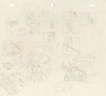 Anno Hideaki Hand drawing Illustration | Mandarake (Big Web)