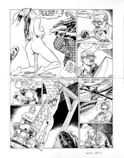 Marcel Uderzo Tavola per fumetto erotico pag. 188 | Little Nemo