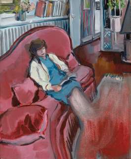 Jijé | Huile sur toile du portrait de la femme de Joseph Gillain reproduit dans l’ouvage de François Deneyer “Joseph Gillain peintures et sculptures” paru en 2010. | Septimus