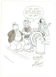 Hy Eisman | Eisman - POPEYE, 2017 NO RESERVE! | Russ Cochran