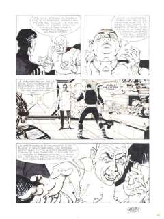 Germano Bonazzi | Nathan Never-Agenzia Alfa n. 2 - 4x G.Bonazzi - Tavola Originale "I naufraghi dello spazio" - Page volante - Exemplaire unique - (1998) | Catawiki