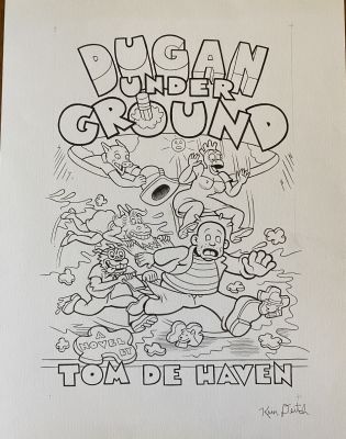 Kim Deitch | Cover Dugan Under Ground (2001) | Thornbush Art
