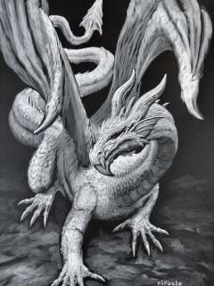 Cabral, Ciruelo | Cabral, Ciruelo - Original painting - Dragon D-311 | Catawiki