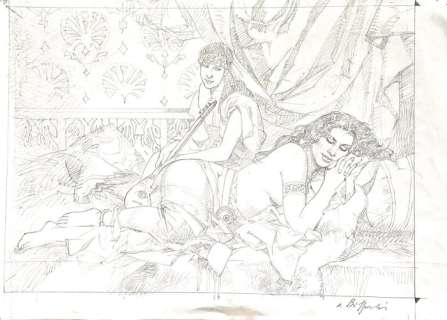 Alessandro Biffignandi | Alessandro Biffignandi - Studio originale - Page volante | Catawiki