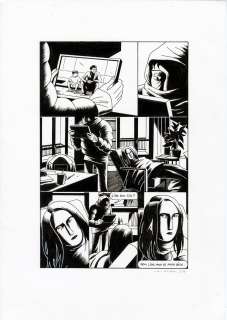 Lucas Harari | Le cas David Zimmerman – planche originale publiée en page 150 | Galerie Barbier