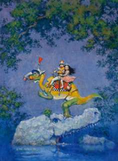 Don Maitz (American, b. 1953)
 Unsafe Footing, Creepy magazine cover, 1978
 Mixed media on Masonite
 24 x 18 in.
 Signed...