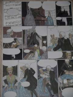 Von Gã¶Tha, Erich | Erich von GÃ¶tha - Planche originale en couleur (p.26) - Les Malheurs de Janice T3 - (2003) | Catawiki