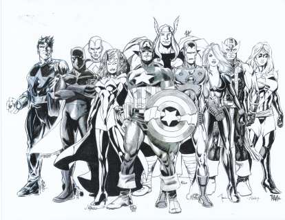 VARIOUS ARTISTS HUGE AVENGERS JAM ARTWORK