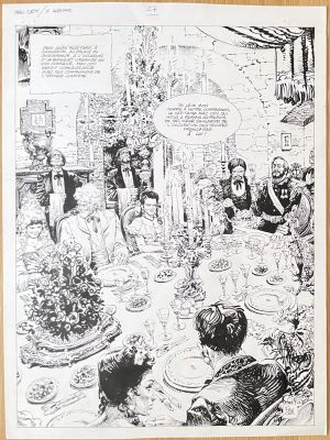 A.H. Palacios - Mac Coy, tome 10p27 SPLASH (ONLY ONE HE DID) 44 x 33 cm.
