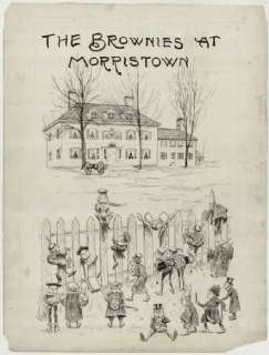 7: Cox Brownies Morristown Sun c1900 original comic art | Russ Cochran