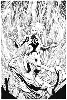 Elena Casagrande - Captain Marvel (Marvel Comics) issue #48 (Variant Cover)