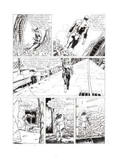 Roberto de Angelis | Nathan Never n. 100 - Roberto De Angelis 3x Tavola Originale "Il numero cento" - Page volante - Exemplaire unique - (1999) | Catawiki