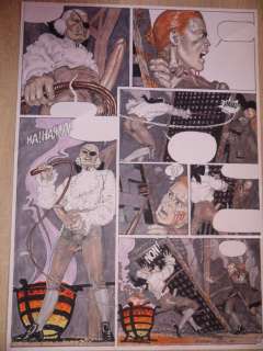 Von Gã¶Tha, Erich | Erich von GÃ¶tha - Planche originale en couleur (p.61) - Les Malheurs de Janice T.3 - (2003) | Catawiki