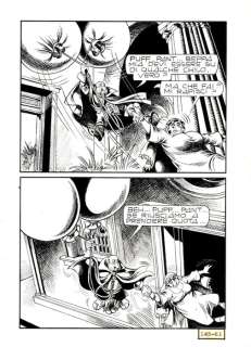 Paolo Piffarerio | Alan Ford n. 145 - Paolo Piffarerio - Tavola Originale "Il nemico pubblico Numero Uno" - Page volante - Exemplaire unique - (1981) | Catawiki