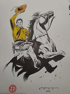 Alessandro Bocci | Tex - Tex disegno originale Alessansro Bocci | Catawiki