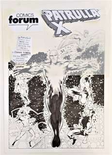 Alpuente, Eduardo - Alpuente, Eduardo - Original drawing - La Patrulla X-Men - (1991)