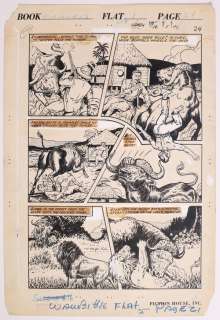  - Original Art for Jungle Comics (1940 Fiction House) Issue 63, Page 24 by Bob Webb and Matt Baker