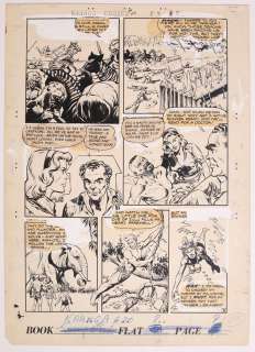 Original Art for Kaanga (1949 Fiction House) Issue 20, Page 8 by Maurice Whiteman | mycomicshop.com