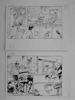 Charel Cambré / Marc Legendre | Amoras - Originele pagina in inkt (p.7) - Amoras deel 4 - Lambik - Page volante - (2014) | Catawiki