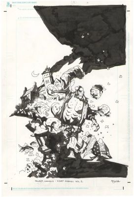 Mike Mignola | Hellboy the Complete Short Stories Vol #2 Cover | Nostalgic Investments