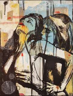 Tiziana Felisi E Andrea Boriani | Milo Manara - Original drawing - omaggio a Milo Manara | Catawiki