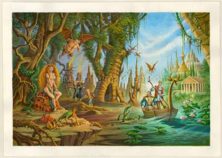 Florence Magnin - Couverture originale de l‘intégrale - L‘autre monde - cycle 2