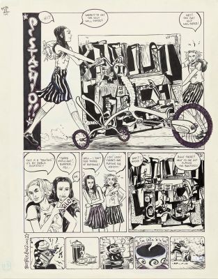 Paul Pope - Dark Horse Presents #100-0 - Pistachio!!, Page 1 of 2, 1995
