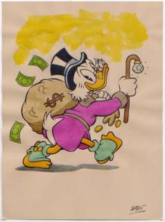 Xavi (Xavier Vives Mateu) | SCROOGE - Dibujo original - SCROOGE, good business today - XAVI - (2022) | Catawiki