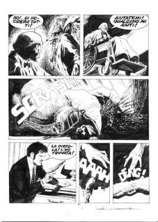 Corrado Roi | Dylan Dog speciale n. 1 - Corrado Roi - Tavola Originale "Il club dell’orrore" - Page volante - Exemplaire unique - (1987) | Catawiki