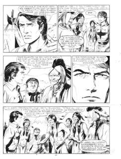 Gallieno Ferri | Zagor n. 136 - Gallieno Ferri - Tavola Originale "Tigre" - Exemplaire unique - (1976) | Catawiki