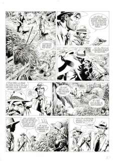 Mitton, Jean-Yves | Mitton, Jean-Yves - Originele pagina - Bloed en Stilte 7 - Het tiende grote Arcanum - (1993) | Catawiki