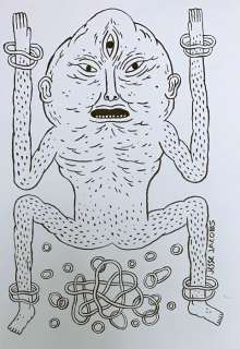 Jesse Jacobs | Jesse Jacobs Illustrazione originale - "Unknown" - china su carta - A4 - (2019) | Catawiki