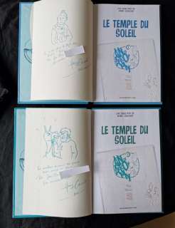 Harry Edwood | Hommage Ã  Hergé - Le Temple du Soleil - Tomes 1 et 2 - Autopsie d’un dessin animé - 2x C - (2011) | Catawiki