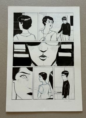 Laura Pérez | Tintas Originales de Laura Pérez | Yojimbo Cómics