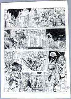 Mitton,  Jean-Yves  (1945) | MITTON, Jean-Yves   MITTON, Jean-Yves  Planche originale n°44 de l’alb | Estim Nation