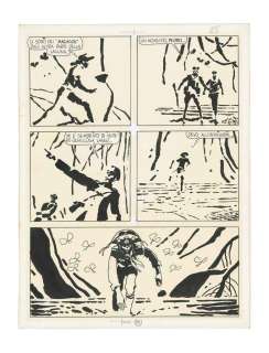 Hugo Pratt - LA MACUMBA DU GRINGO (PLANCHE 25), DARGAUD