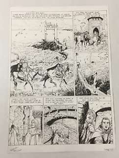 Paul Teng | Teng, Paul - Planche originale (p.9) La complainte des landes perdues T11 - Lord Heron - (2021) | Catawiki