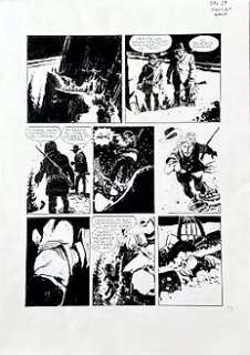 Ivo Milazzo | Ken Parker 69 - Ivo Milazzo - Tavola originale - Page volante | Catawiki