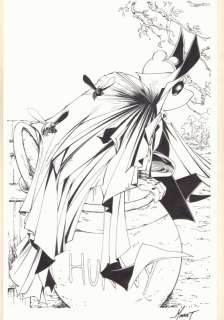 Marat Mychaels - do you pooh? Cover - deadpool & winnie-the-pooh amalgam - signed