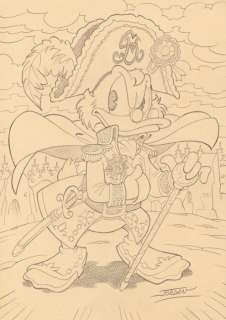 Julian Jordan | Ducktales - Scrooge - Emperor - Size: 30 x 21 cm. A4 | Catawiki